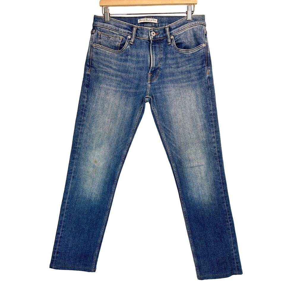 RISING SUN & CO Selvedge‎ Vintage straight leg mens jeans 32X29 quality USA made